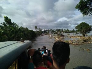 Typhoon Usman flooding
