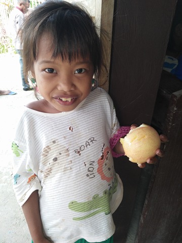 Mangyan Child with Apple