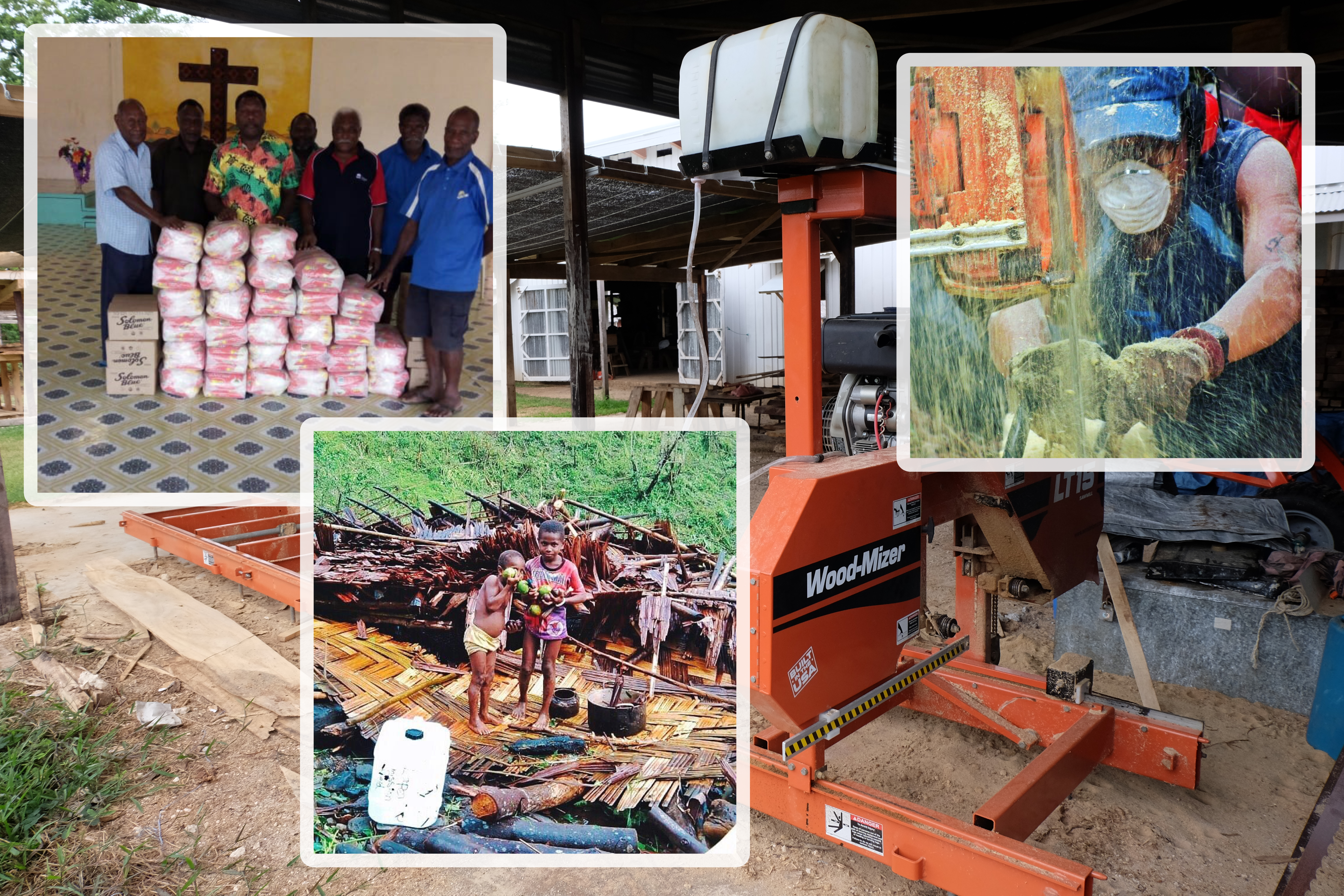 Sawmill and Relief Vanuatu