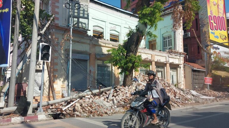 Earthquake damage