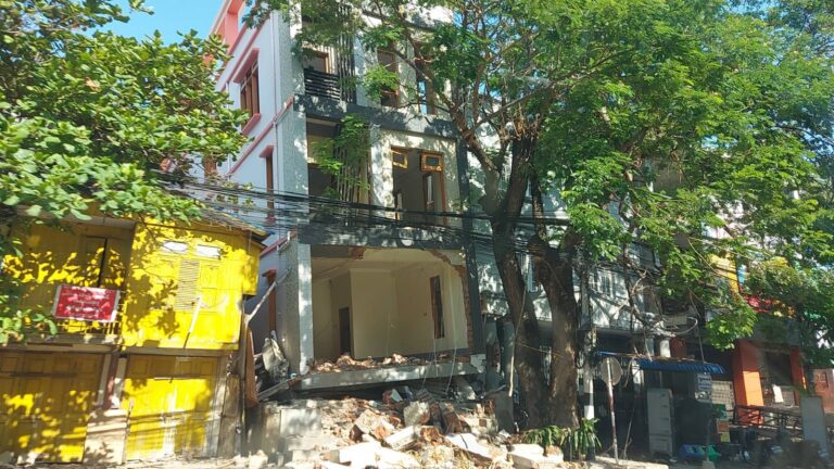 Earthquake damage