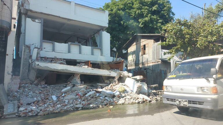 Earthquake damage