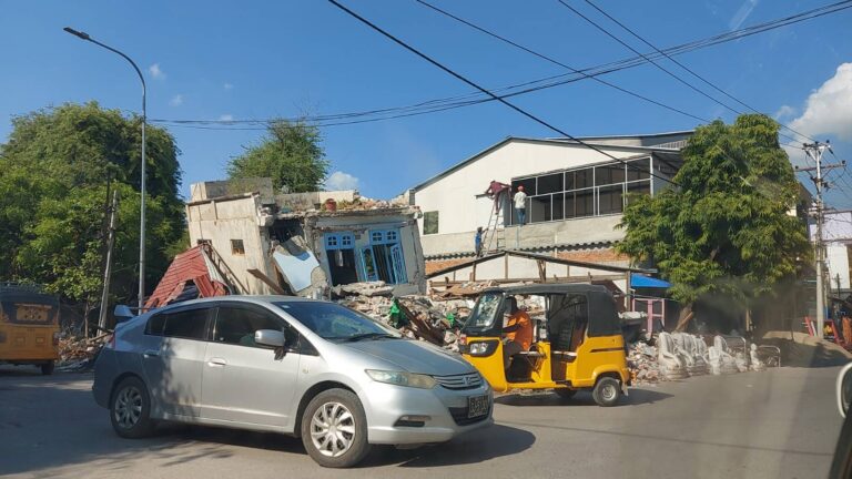 Earthquake damage