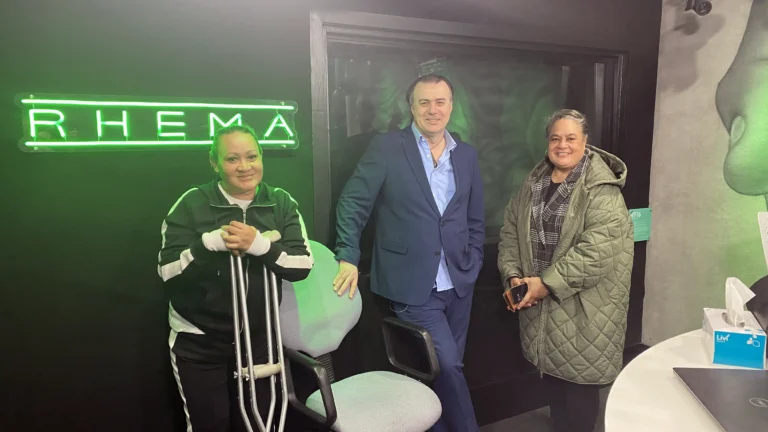 With Andrew Urquhart (Rhema)