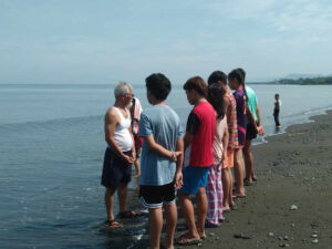 Mindanao Easter Camp Baptisms 1