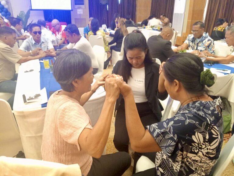 Leaders blessing leaders ...